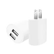 (店+)【Relight 睿亮】美福斯特 雙孔USB充電頭 BSMI認證插頭 2.4A旅行充電器 手機平板通用智能快速充電器 R33724