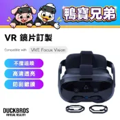 【訂製】VR 近視鏡片｜相容於 VIVE Focus Vision 左右眼訂製 平光鏡片 鏡框 鏡片 藍光