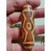 ㊙㊖⋩老山腳⋨㊖㊙&@@請供價2500元@@早期收藏的西藏火供金剛六眼天珠#zi008@@
