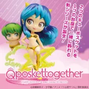 🐟草魚玩具🐟「日版全新現貨」福星小子 她來自煩星 拉姆 小天  Qposket together 模型 景品 公仔