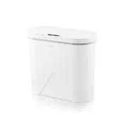 【KINYO】充電式智慧香氛感應垃圾桶15L(揮手感應/彈蓋垃圾筒EGC-1255) 福利品