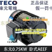 【可急件】TECO東元剎車0.75KW ETEFDF 750W AEEF2N TEGH80M動馬達1HP