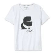  KARL LAGERFELD 短袖T恤  女裝 老佛爺 T恤 短袖 短T-Shirt 圓領 卡爾 剪影(現貨)