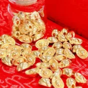 🧧銘峰銀樓🧧 純金9999 黃金亮面小元寶配件 如需混款請聊聊