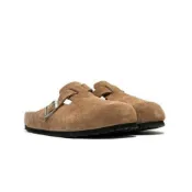 (店+)【BIRKENSTOCK 勃肯】Birkenstock Boston Soft Footbed 勃肯 Darktea 焙茶色