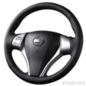 適用Nissan TEANA方向盤套手縫尼桑軒逸天籟奇駿逍客騏達途達專用方向盤保護套四季款全包透氣防滑