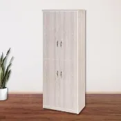 【Miduo 米朵塑鋼家具】2.1尺四門塑鋼鞋櫃 楓木系列-塑鋼防水高鞋櫃