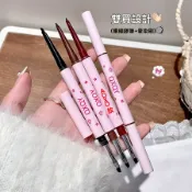 ❤️‍🔥熱銷萬支推薦❤️‍🔥QXQY刀鋒雙頭眼線膠筆 ✦ 顯色持妝防水防汗 ✦ 不暈染下至眼簾 ✦ 雙頭多功能設計✦平價版KATE