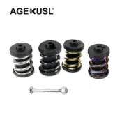 AGEKUSL V3 自行車後減震器 H&H 避震膠鈦彈簧用於小布 Brompton 折疊自行車