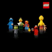 LEGO 樂高 ideas人偶 芝麻街人偶 大鳥  艾默 厄尼 畢特 怪獸 奧斯卡 21324