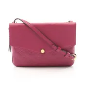 【DOKODEMO】【二手】LOUIS VUITTONTwice Monogram Empreinte 葡萄紫單肩包 M50629 葡萄紫皮革 Twice 女士二手 A