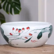 陶瓷魚缸 金魚缸碗蓮水缸 睡蓮盆缸 庭院客廳魚缸金魚缸烏龜缸