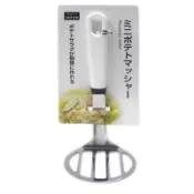  有福氣＊不銹鋼 壓泥器 00110 日本製 搗碎器 搗泥器 壓蒜器 壓薯器 擠壓器 馬鈴薯泥【GN221】