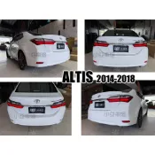 小亞車燈改裝＊全新 ALTIS 14 15 16 17 18 2014-2018 原廠型 副廠 後保桿 後保 素材