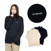 (店+)剩XL 男款 Columbia 長t 男長袖 刷毛 半開襟長袖 立領半拉鍊 長袖 大尺碼 哥倫比亞 大學T @9899