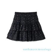earth music&ecology 印花針織蕾絲褲裙(0S000007300)