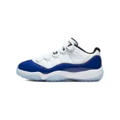 (店+)【Jordan】AH7860-100 Jordan Air Jordan 11 retro low concord sketch 潮流 輕質 低幫 復古籃球鞋 女款 白藍