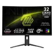 (店+)【MSI 微星】321CUPDF 曲面電競螢幕32型/4K/HDR/160Hz/0.5ms/VA