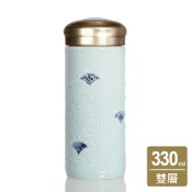 【HOTAI購】【乾唐軒】玲瓏如意隨身杯(水青)