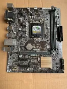 三和電腦配件店 華碩B150M-K主機板 拆機品 LGA1151 支援6-7代Intel處理器 VGA+DVI 6相供電 功能完好 帶擋板 85-9成新 7天保固
