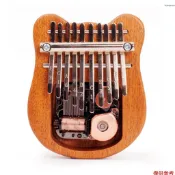 Winn Kalimba 迷你拇指鋼琴 10 鍵便攜式樂器卡通可愛 Kalimba 拇指鋼琴音樂盒禮物成人初學者有趣派對