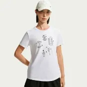 【NIKE 耐吉】短袖上衣 女 AS W NSW CLUB SS GFX TEE 白 IW1195-100