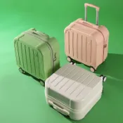 生活軌道 【輕巧登機箱】行李箱 旅行箱 拉桿箱 密碼箱 子母包 靜音萬向輪 18吋小尺寸 輕便耐用 可登機 防刮耐磨 女款推薦