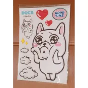 A4防水大貼紙 裝飾貼紙♡豆卡頻道 防水裝飾貼紙 ❤️全新正版現貨