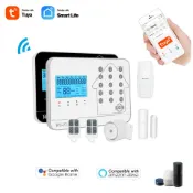 常鴻萬貨行 出口+GSM+PSTN三網防盜報警器報警器APP控制報警