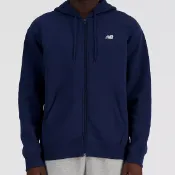 NB 外套 男款 運動外套 連帽外套 美規  NEW BALANCE 休閒外套 舒適 好穿 海軍藍 MJ41501NNY
