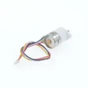金牌五金工具 12GA-15BY無刷步進減速電機2相4線全金屬齒輪帶防塵5V微型馬達[DD1211001]