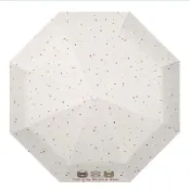 限時下殺～韓國🇰🇷 波點三隻小熊雨傘 防紫外線防曬太陽傘 便捷三折八骨折疊自動傘