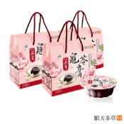 Sun Ten 順天本草 【官方直營】燕窩龜苓膏-附蜂蜜包(6盅/盒，共3盒) 中秋禮盒