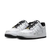 【NIKE 耐吉】運動鞋 休閒鞋 女鞋 W AIR FORCE 1 07 MINI JEWEL 緩震 抓地力 AF1 小金勾 白(IB6543101)