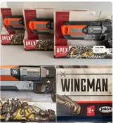 jakks正版APEX小幫手模型Apex周邊Wingman武