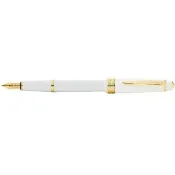 【CROSS】Bailey Light 貝禮輕盈系列 亮白金 鋼筆 EF /支 CAT0746-10XF