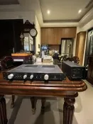 美國真空管前級擴大機Counterpoint SA-5.1 電源分離式（黑色面板）
