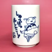 (店+)蠟筆小新 小白 湯吞杯 茶杯 壽司茶杯 250ml 日本製正版 lc855