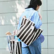 【PORTER INTERNATIONAL】輕盈結構AERO托特包(咖)