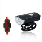 (店+)【DIBOTE 迪伯特】迷你充電自行車燈組