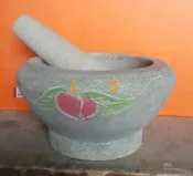 搗缽組(小)/青斗石/研缽/磨藥/磨粉/香料/研磨