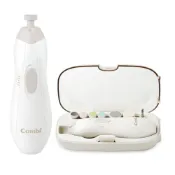 (店+)【Combi】MiniCare親子電動磨甲機頂級款(銀白) 麗兒采家