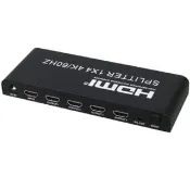 【伽利略】HDMI 4K@60Hz 影音分配器 1進4出-音源分離(HDS104EAS)