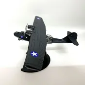 1:144 美國PBY-5A卡特琳娜水上飛機模型 二戰偵察戰鬥機 仿真成品