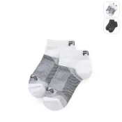 【FILA】甲殼素踝襪-白色 SCZ-5007-WT