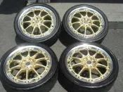 (已售出)RAYS GT-N兩片式 17吋 4孔100非海拉 WORK XXR RE30 RPF1 TRD yaris