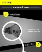 小小電工 1.8米長 厚15MM 黑色泡棉 保溫棉 保溫管 海綿管 熱水器 冷凍 空調 維修