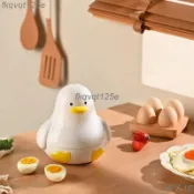 💞可開票【呆萌鴨四格蒸蛋器】【微波爐專用煮蛋模具】家用快捷早餐多功能蛋羹製作神器 - fkqv