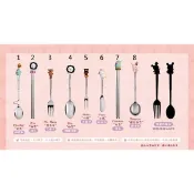 〈絕版品〉7-11 正版授權 深情馬戲團 /憂傷馬戲團 經典餐具組 304不鏽鋼餐具