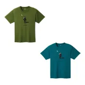  (店+)【mont bell】男短袖 WIC.T MOONLIGHT 月光熊 圓領 T袖 排汗 抗臭 登山 底層衣 1114745